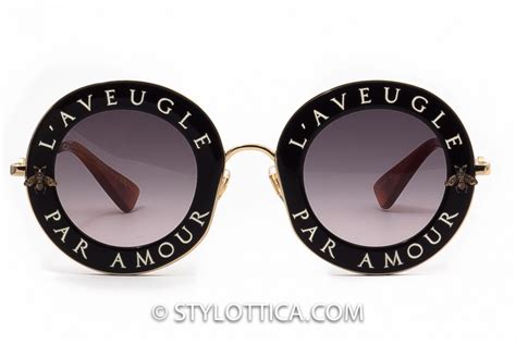 gucci glass avec pour amour|lunette gucci gg0113s.